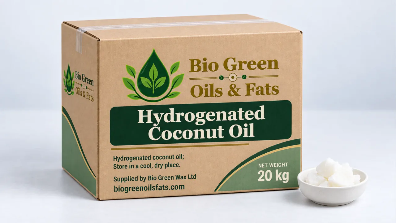 Hydrogenated Coconut Oil – Specialty Fats product from Bio Green Oils and Fats