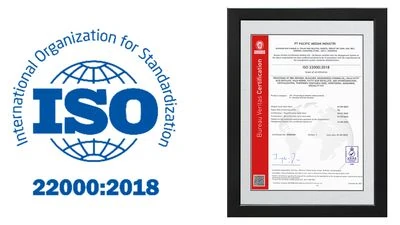 ISO 22000 certification – Bio Green Oils and Fats quality assurance